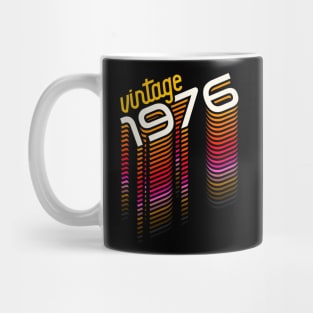 Vintage Made in 1976 ))(( Retro Birthday Year Gift Mug